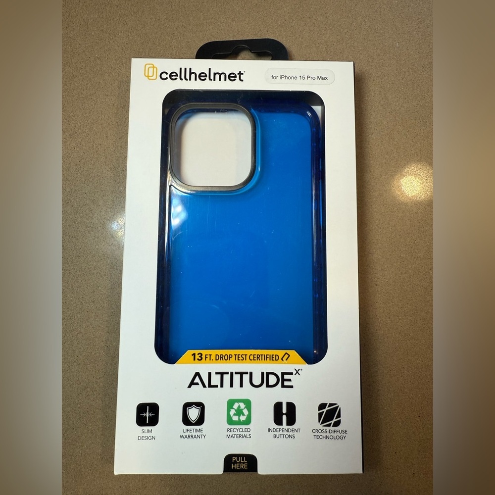 Altitude X Blue Case for iPhone 15 Pro Max